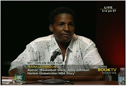 Mark Johnson, author, Basketball Slave